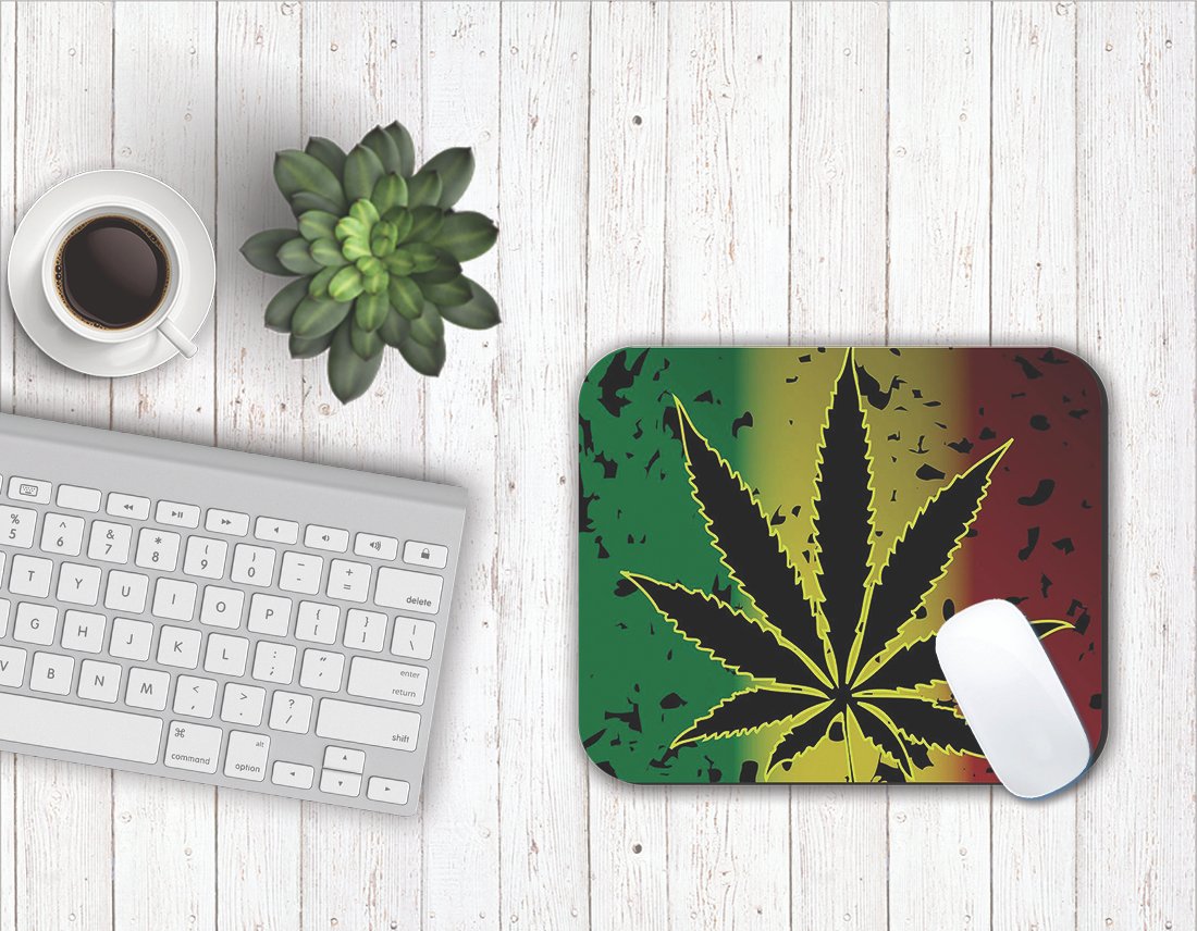 Fantaboy Leaf Pattern Mouse Pad